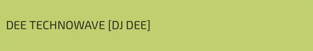DEE TECHNOWAVE [DJ DEE]